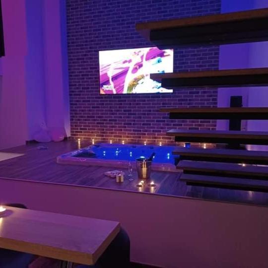 Magnifique Loft Avec Jacuzzi Et Sauna Privatif Ferriere-la-Grande Exterior foto